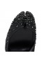 Christian Louboutin Bridiela Una Strass 100 Mm Pumps Strass Mesh And Patent Calf Leather Black