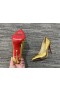 Christian Louboutin Kate 100mm Pumps Degrade Metallic Leather Gold