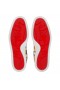 Christian Louboutin Louis Junior Spikes Sneakers Gaagal Coated Canvas Magma