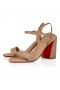 Christian Louboutin Miss Jane Sandal 85 Mm Sandals Nappa Leather Blush
