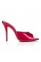 Christian Louboutin Miss Z Mule 100 Mm Mules Pearlescent Patent Calf Leather Pinup