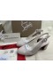 Cipele-brod Christian Louboutin So Jane Sling 55 Mm od lakirane kože Leche Christian Louboutin Shoes