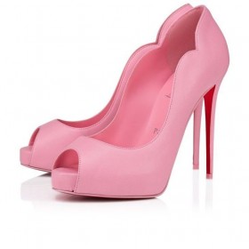 Christian Louboutin Hot Chick Alta 120 mm Cipele-brod Calipso od Napa kože