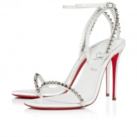 Christian Louboutin So Me Sandale 100 mm od lakirane Teleće kože Sa šiljcima Christian Louboutin Shoes
