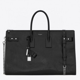 Sportska torba Saint Laurent Sac De Jour Souple 36 od Crne kože Moroder