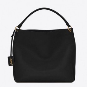 Torba-skitnica s oznakom DicountSaint Laurent iz Crne Teleće kože Saint Laurent Bag