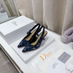 Pumpa Dior J ' Adior Slingback 65 mm, Plava