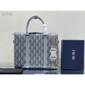 Portfelj Dior Lingot CD Diamond 35CM Siva