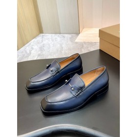 Лоферы Christian Louboutin Chambelimoc Od Teleće kože Tamno plave boje