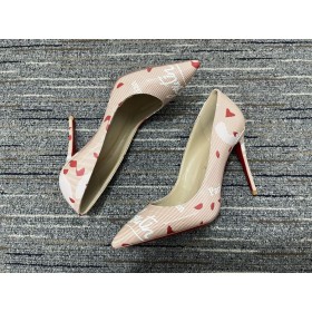Cipele-brod Christian Louboutin Kate od Lakirane kože s po cijeloj površini Loubi 100 mm