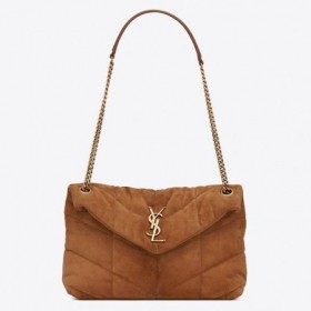 Mala Torba Saint Laurent Loulou Potisnom Potisnom SmeÄa Divokoza Kožne Torbe Saint Laurent