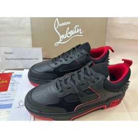 Christian Louboutin tenisice Astroloubi Od Teleće kože I Antilopa Crne boje Christian Louboutin Shoes