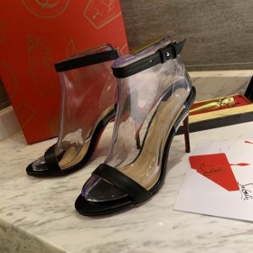 Sandala Christian Louboutin Jonatina od Napa kože 100 mm, Crne cipele CL