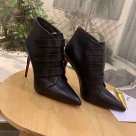 Čizme Christian Louboutin Triniboot Od Teleće kože Crne boje