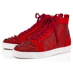 Christian Лубутен High-top Lou Pik Pik STR Verzija Loubi Strass