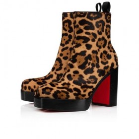 Christian Louboutin Spikita Booty Stage boot 110 mm Smeđa Голенище