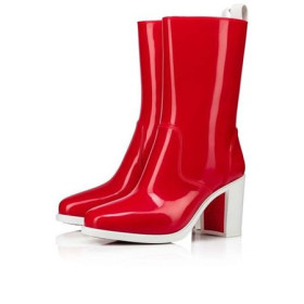 Visoka cipela Christian Louboutin Loubirain 70 mm Verzija Loubi PVC
