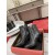 Christian Louboutin With My Guitar Äizme do 65 mm od kože Aligatora s Alatom i zakovice Crne boje