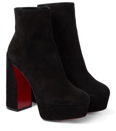 Christian Louboutin Movida 130mm Suede Ankel BootsChristian Louboutin Skor