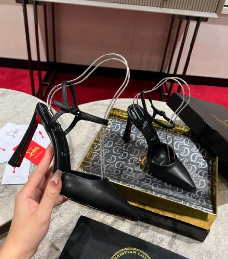 Christian Louboutin Condora Riviera 100 Mm Pumps Nappa Leather Black 