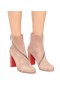 Christian Louboutin Birgitta 100 Suede Ankel Stövlar Christian Louboutin Skor