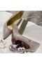 Christian Louboutin Kate Strass Försämra Pumpar 100mm Mocka Flerfärgad