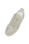 Christian Louboutin Louis Junior Strass Sneakers Kalv Läder Beige
