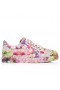 Christian Louboutin Vieira Sneakers Crepe Satin Blomma Ut Multicolor CL Skor Butik