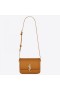 Saint Laurent Solferino Liten Påse Brunt Kalvskinn Saint Laurent Väskor