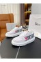 Dior Addict Sneaker Vit Svart Kalvskinn Gummi