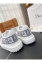 Dior Addict Sneaker Vit Svart Kalvskinn Gummi
