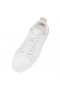 Christian Louboutin Kul Louis Junior Sneakers Kalv Läder Och Olona Canva Vit