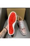 Christian Louboutin Kvinnor High Top Sneakers Strass Prydd Rose Rosa