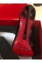 Christian Louboutin Soula Kate Pumpar Crystal Enda Patent Läder Svart Loubi