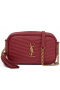 Saint Laurent Lou Kamera Väska Rött Läder Saint Laurent Väskor