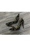 Christian Louboutin Iriza Pumpar 100mm Jacquard Loubinthesky Mocka bestående av minst