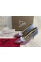 Christian Louboutin Kate 100mm Pumpar Försämra Specchio Läder Leche Christian Louboutin Skor