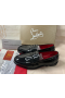 Christian Louboutin Ingen Penny Loafers Patent Kalv Svart Christian Louboutin Skor