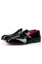 Christian Louboutin Ingen Penny Loafers Patent Kalv Svart Christian Louboutin Skor