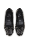 Christian Louboutin Sötnos Jane Spikar Ballerina Pump Nappa Läder Svart