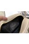 Saint Laurent Lou Midjeväska Blanc Matelasse Läder Saint Laurent Väskor