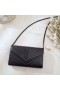 Saint Laurent WOC Monogram Kedja Plånbok Svart Saint Laurent Väskor