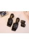 Jimmy Choo 45 mm Diabilder Kalv Läder Blixtlås Väska Svart