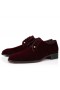 Christian Louboutin Chambeliss Natt Strass Derbyn Sammet Brownie