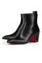 Christian Louboutin Rosalio St Spikar 70 Mm Kalv Stövlar Svart Christian Louboutin Skor