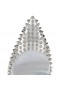 Christian Louboutin Condora Spikar 100 Mm Pumpar Silver CL Skor