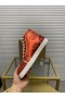 Christian Louboutin Lou Spikar 2 Höga Top Sneakers Patent Läder Loubi