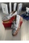 Christian Louboutin Rossini Spike Tofs Prydd Loafers I Läder Python Mönster