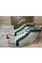 Christian Louboutin High-top Louis Orlato Bianco/panorama Läder