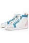 Christian Louboutin High-top Louis Orlato Bianco/panorama Läder